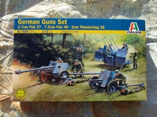 Italeri 7026  German Guns Set